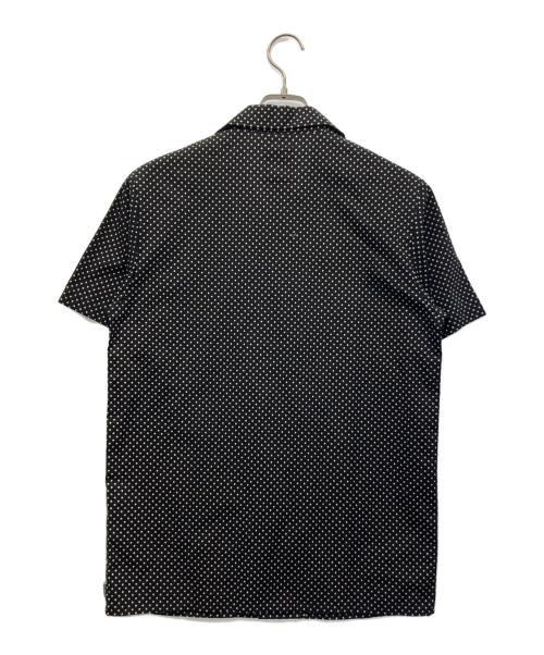 duppies（ダッピーズ）DUPPIES (ダッピーズ) 半袖シャツ ブラック×ホワイト サイズ:Mの古着・服飾アイテム