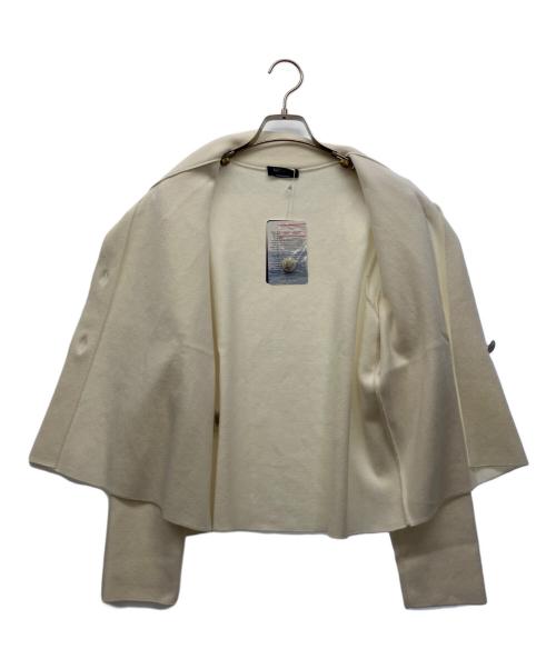 SAINT JAMES（セントジェームス）SAINT JAMES (セントジェームス) 厚手ニット ホワイト サイズ:T40の古着・服飾アイテム