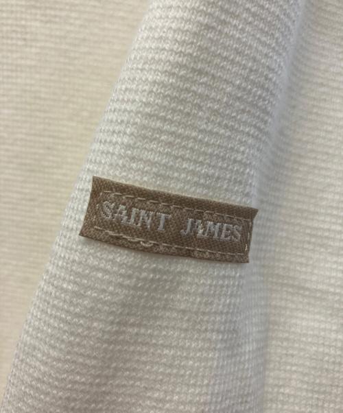 SAINT JAMES（セントジェームス）SAINT JAMES (セントジェームス) 厚手ニット ホワイト サイズ:T40の古着・服飾アイテム