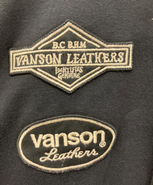 VANSON（バンソン）VANSON (バンソン) LOONEY TUNES (ルーニーチューンズ) スタジャン ブラック×ホワイト サイズ:Lの古着・服飾アイテム