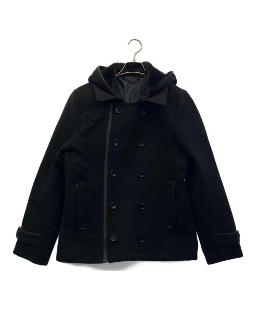 SEMANTIC DESIGN（セマンティックデザイン）SEMANTIC DESIGN (セマンティックデザイン) フードコート ブラック サイズ:XLの古着・服飾アイテム