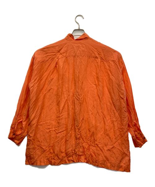 ISSEY MIYAKE（イッセイミヤケ）ISSEY MIYAKE (イッセイミヤケ) 長袖シャツ オレンジ サイズ:Mの古着・服飾アイテム
