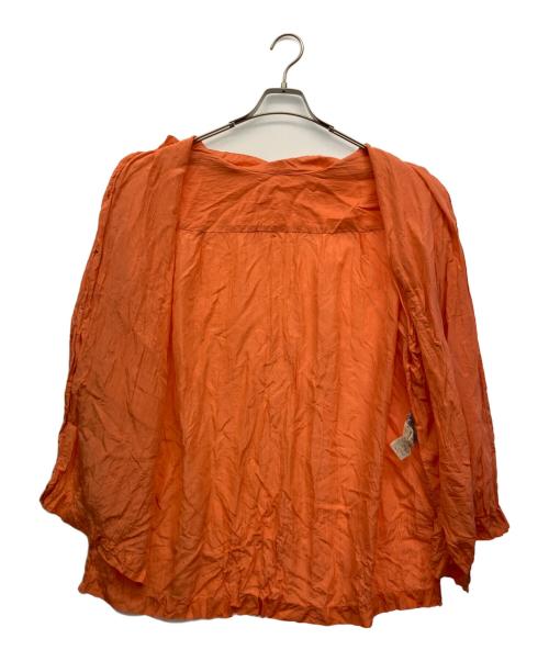 ISSEY MIYAKE（イッセイミヤケ）ISSEY MIYAKE (イッセイミヤケ) 長袖シャツ オレンジ サイズ:Mの古着・服飾アイテム