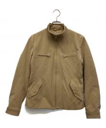 ISSEY MIYAKE（イッセイミヤケ）の古着「スタンドカラージャケット」｜ベージュ