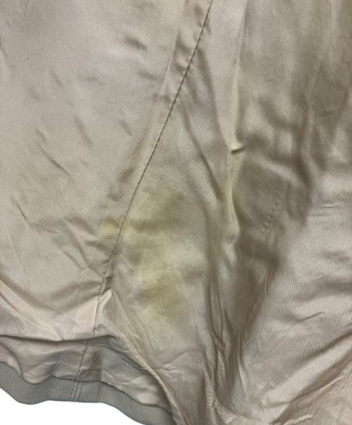 ISSEY MIYAKE（イッセイミヤケ）ISSEY MIYAKE (イッセイミヤケ) スタンドカラージャケット ベージュ サイズ:2の古着・服飾アイテム