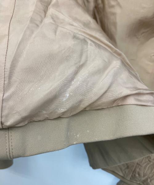 ISSEY MIYAKE（イッセイミヤケ）ISSEY MIYAKE (イッセイミヤケ) スタンドカラージャケット ベージュ サイズ:2の古着・服飾アイテム