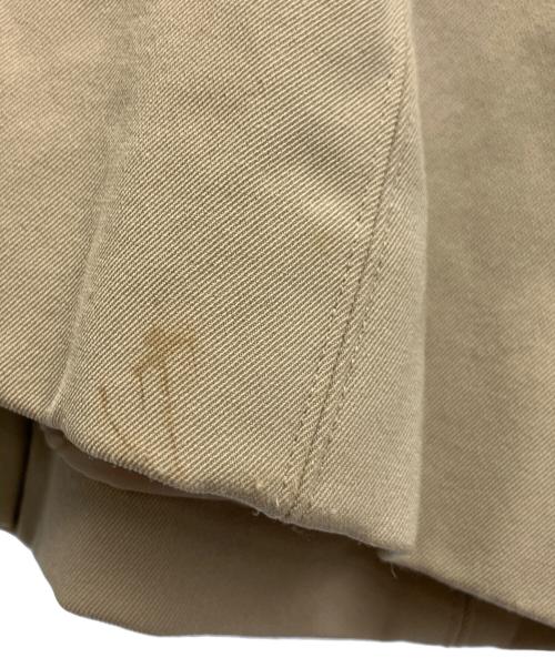 ISSEY MIYAKE（イッセイミヤケ）ISSEY MIYAKE (イッセイミヤケ) スタンドカラージャケット ベージュ サイズ:2の古着・服飾アイテム