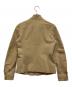ISSEY MIYAKE (イッセイミヤケ) スタンドカラージャケット ベージュ サイズ:2：12000円