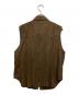 ISSEY MIYAKE (イッセイミヤケ) ノースリーブシャツ ブラウン サイズ:M：12000円