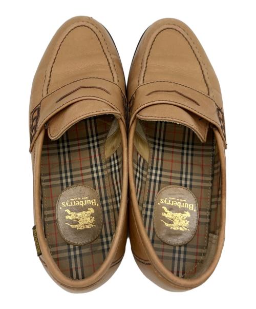 Burberry's（バーバリーズ）Burberry's (バーバリーズ) ローファー キャメル サイズ:4 1/2の古着・服飾アイテム