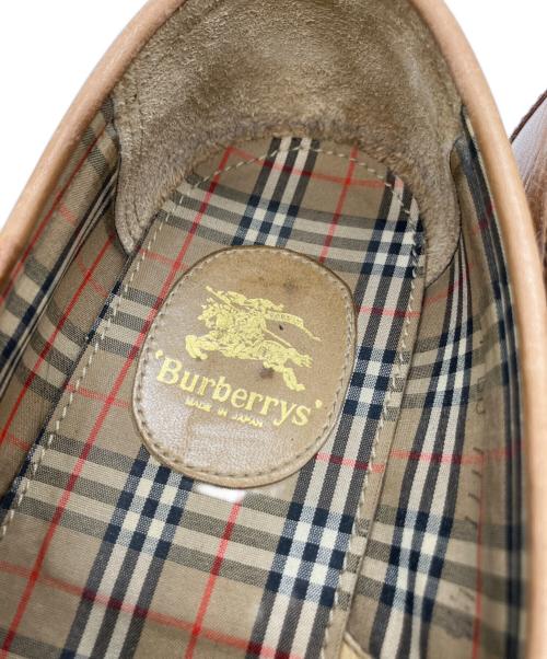 Burberry's（バーバリーズ）Burberry's (バーバリーズ) ローファー キャメル サイズ:4 1/2の古着・服飾アイテム