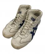 Onitsuka Tigerオニツカタイガー）の古着「ハイカットスニーカー」｜ホワイト×ブルー