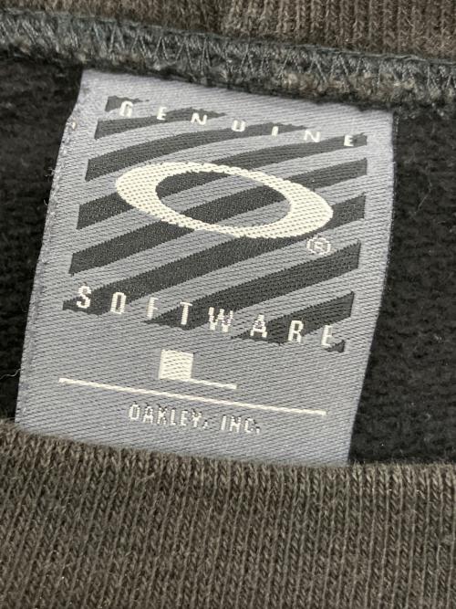 OAKLEY（オークリー）OAKLEY (オークリー) スウェット ブラック サイズ:Lの古着・服飾アイテム