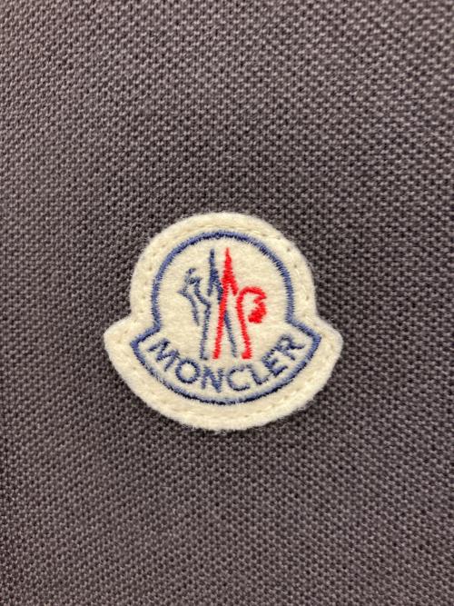 MONCLER（モンクレール）MONCLER (モンクレール) 半袖ポロシャツ ブラック サイズ:Sの古着・服飾アイテム