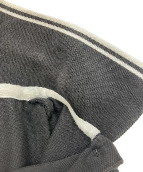MONCLER（モンクレール）MONCLER (モンクレール) 半袖ポロシャツ ブラック サイズ:Sの古着・服飾アイテム
