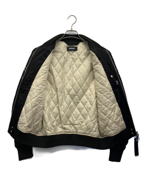 DIESEL（ディーゼル）DIESEL (ディーゼル) スカジャン ブラック サイズ:XXSの古着・服飾アイテム