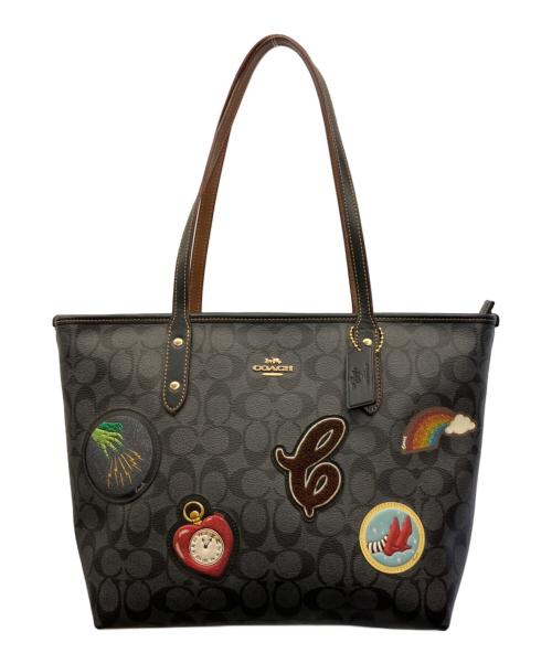 COACH（コーチ）COACH (コーチ) トートバッグ ブラウンの古着・服飾アイテム