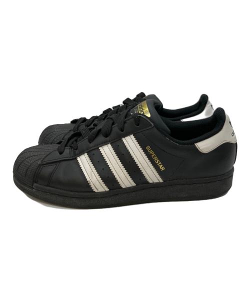 adidas（アディダス）adidas (アディダス) ローカットスニーカー ブラック サイズ:24.5の古着・服飾アイテム