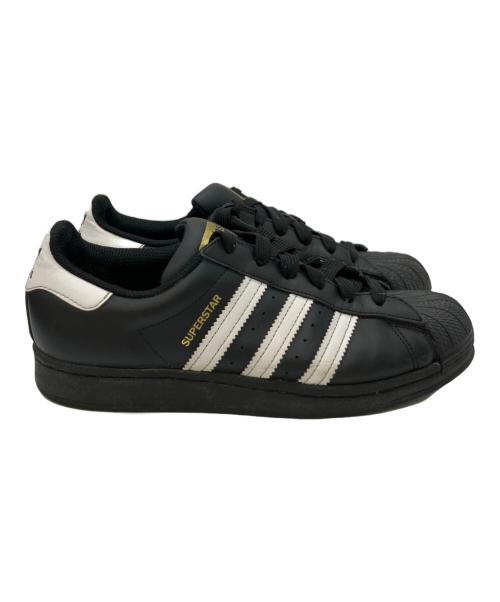 adidas（アディダス）adidas (アディダス) ローカットスニーカー ブラック サイズ:24.5の古着・服飾アイテム