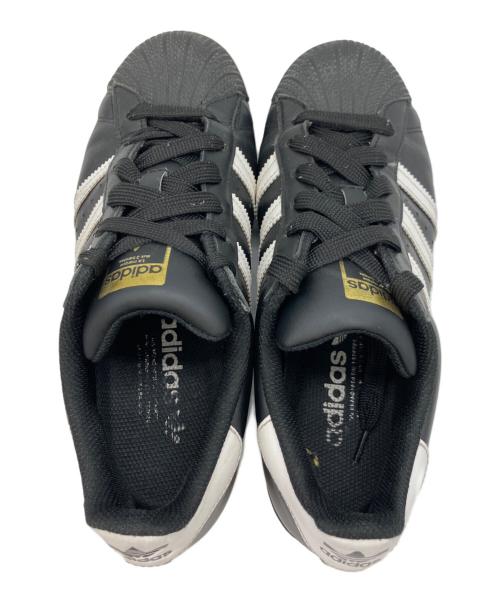 adidas（アディダス）adidas (アディダス) ローカットスニーカー ブラック サイズ:24.5の古着・服飾アイテム