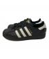 adidas (アディダス) ローカットスニーカー ブラック サイズ:24.5：6000円