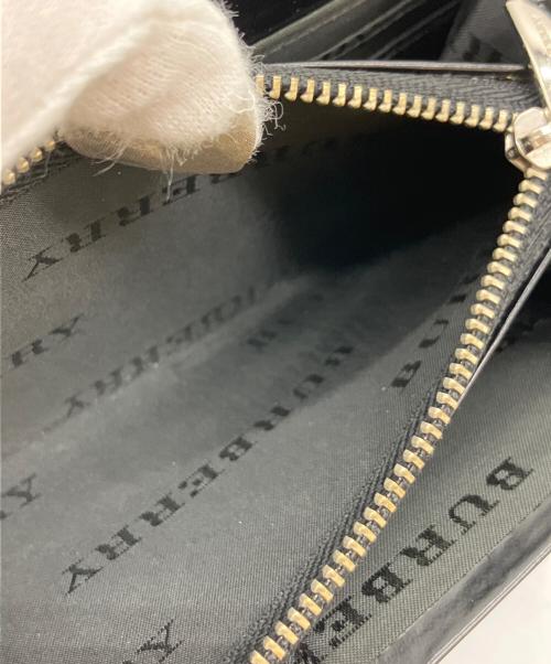 BURBERRY（バーバリー）BURBERRY (バーバリー) 長財布 ブラックの古着・服飾アイテム