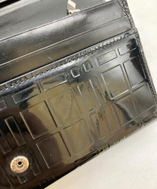 BURBERRY（バーバリー）BURBERRY (バーバリー) 長財布 ブラックの古着・服飾アイテム
