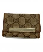 GUCCIグッチ）の古着「６連キーケース」｜ブラウン