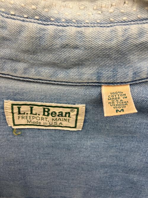 L.L.Bean（エルエルビーン）L.L.Bean (エルエルビーン) デニムシャツ インディゴ サイズ:Mの古着・服飾アイテム