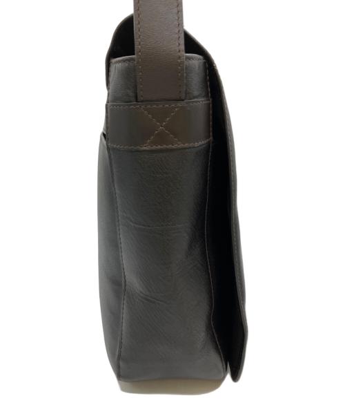 dunhill（ダンヒル）dunhill (ダンヒル) ショルダーバッグ ブラック×ブラウンの古着・服飾アイテム