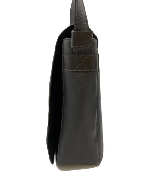 dunhill（ダンヒル）dunhill (ダンヒル) ショルダーバッグ ブラック×ブラウンの古着・服飾アイテム