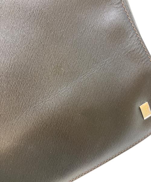 dunhill（ダンヒル）dunhill (ダンヒル) ショルダーバッグ ブラック×ブラウンの古着・服飾アイテム