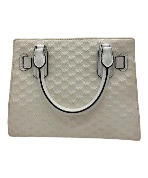 MICHAEL KORS（マイケルコース）MICHAEL KORS (マイケルコース) 2WAYバッグ ホワイトの古着・服飾アイテム
