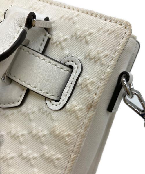 MICHAEL KORS（マイケルコース）MICHAEL KORS (マイケルコース) 2WAYバッグ ホワイトの古着・服飾アイテム
