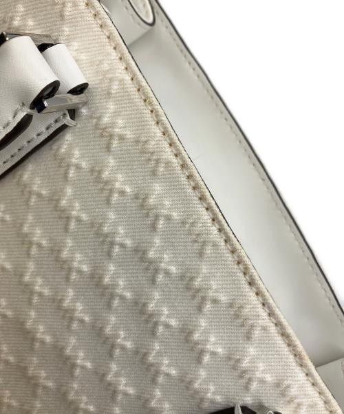 MICHAEL KORS（マイケルコース）MICHAEL KORS (マイケルコース) 2WAYバッグ ホワイトの古着・服飾アイテム
