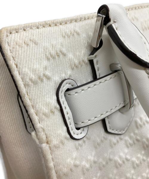 MICHAEL KORS（マイケルコース）MICHAEL KORS (マイケルコース) 2WAYバッグ ホワイトの古着・服飾アイテム