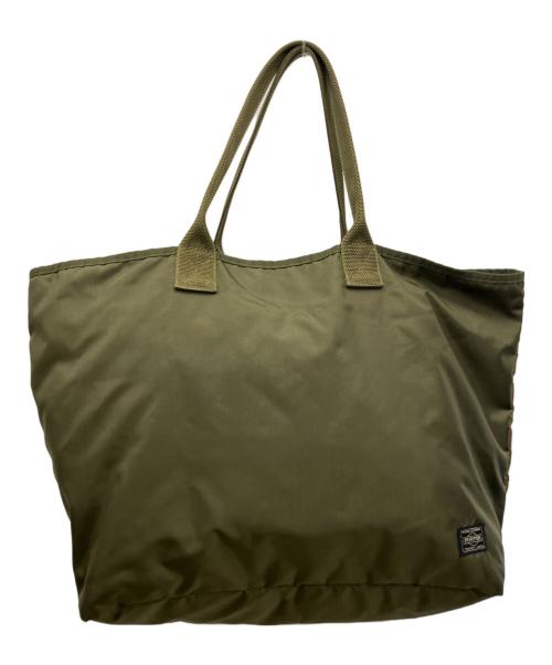 PORTER（ポーター）PORTER (ポーター) トートバッグ オリーブの古着・服飾アイテム