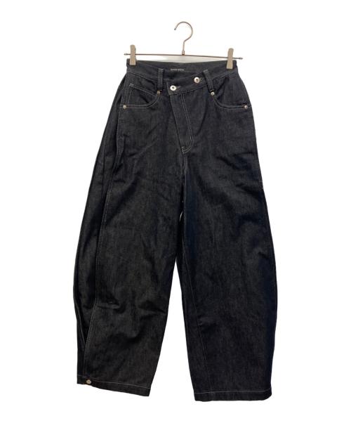 MAISON SPECIAL（メゾンスペシャル）MAISON SPECIAL (メゾンスペシャル) Side-Tuck Cocoon DenimPants インディゴ サイズ:36の古着・服飾アイテム