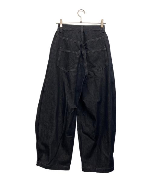 MAISON SPECIAL（メゾンスペシャル）MAISON SPECIAL (メゾンスペシャル) Side-Tuck Cocoon DenimPants インディゴ サイズ:36の古着・服飾アイテム