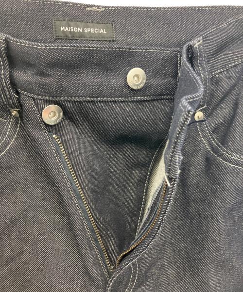 MAISON SPECIAL（メゾンスペシャル）MAISON SPECIAL (メゾンスペシャル) Side-Tuck Cocoon DenimPants インディゴ サイズ:36の古着・服飾アイテム