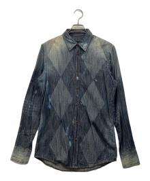 DSQUARED2（ディースクエアード）の古着「デニムシャツ」｜ブルー