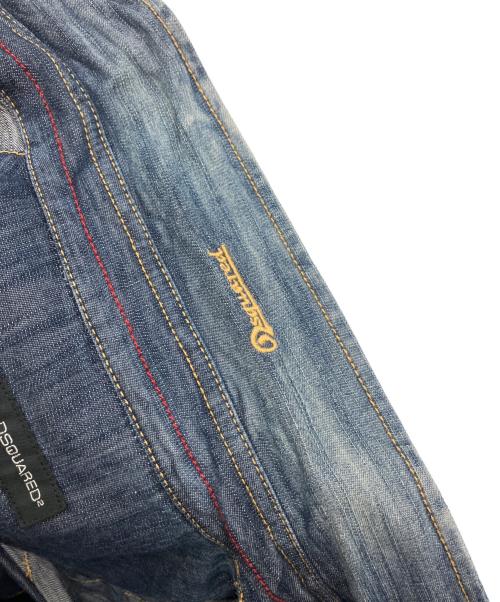 DSQUARED2（ディースクエアード）DSQUARED2 (ディースクエアード) デニムシャツ ブルー サイズ:46の古着・服飾アイテム