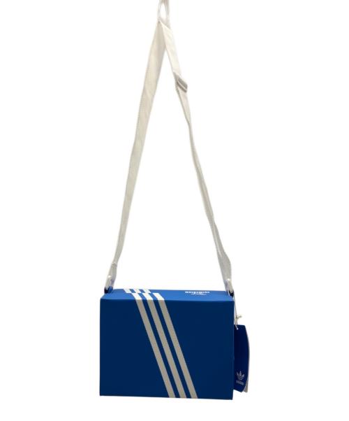 adidas（アディダス）adidas (アディダス) KSENIA SCHNAIDER (クセニア シュナイダー) シューズボックスバッグ ブルーの古着・服飾アイテム