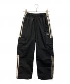 adidas Originalsアディダスオリジナル）の古着「トラックパンツ」｜ブラック×ホワイト
