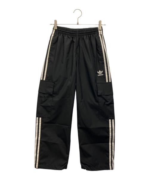 adidas Originals（アディダスオリジナル）adidas originals (アディダスオリジナル) トラックパンツ ブラック×ホワイト サイズ:Sの古着・服飾アイテム