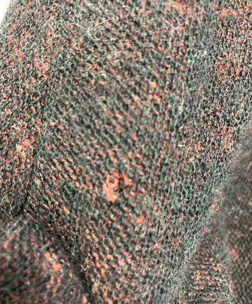 Vivienne Westwood RED LABEL（ヴィヴィアンウエストウッドレッドレーベル）Vivienne Westwood RED LABEL (ヴィヴィアンウエストウッドレッドレーベル) 厚手ニット ブラック×レッド サイズ:2の古着・服飾アイテム