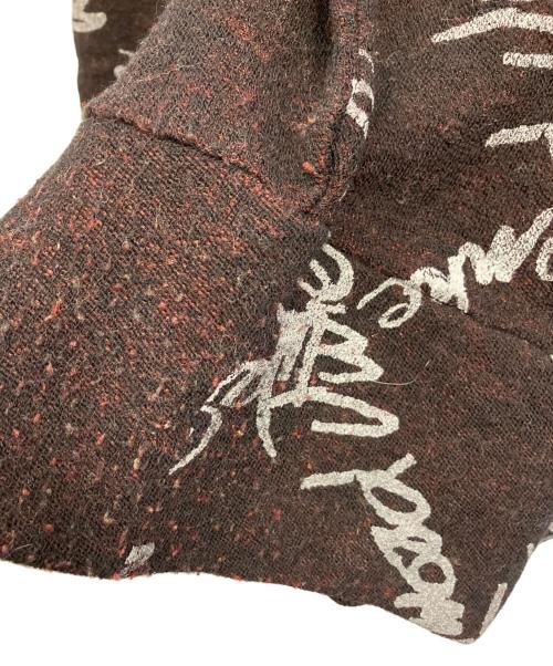 Vivienne Westwood RED LABEL（ヴィヴィアンウエストウッドレッドレーベル）Vivienne Westwood RED LABEL (ヴィヴィアンウエストウッドレッドレーベル) 厚手ニット ブラック×レッド サイズ:2の古着・服飾アイテム