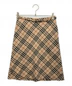 BURBERRY BLUE LABELバーバリー ブルー レーベル）の古着「スカート」｜ベージュ