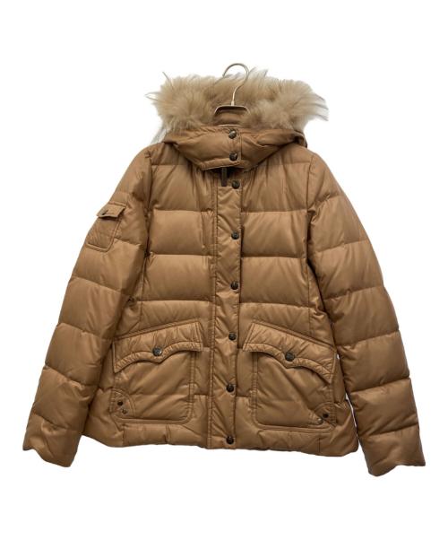 BURBERRY BLUE LABEL（バーバリー ブルー レーベル）BURBERRY BLUE LABEL (バーバリー ブルー レーベル) ダウンジャケット ブラウン サイズ:38の古着・服飾アイテム
