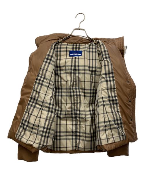 BURBERRY BLUE LABEL（バーバリー ブルー レーベル）BURBERRY BLUE LABEL (バーバリー ブルー レーベル) ダウンジャケット ブラウン サイズ:38の古着・服飾アイテム